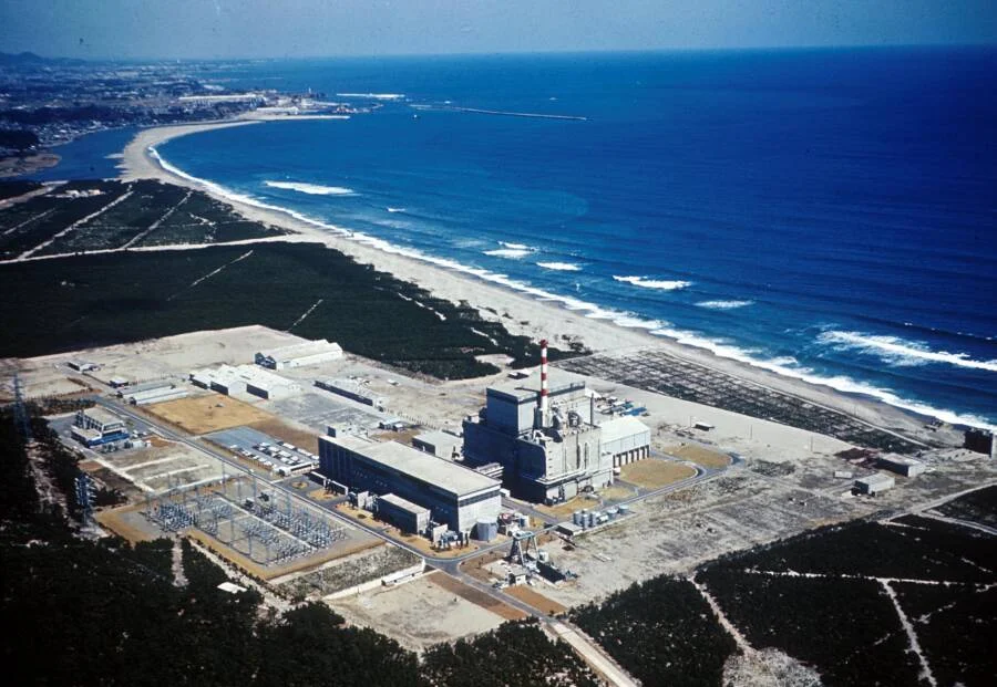 The nuclear power plant in Tokaimura, Japan